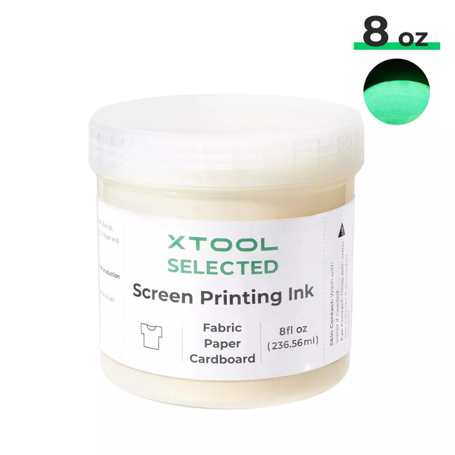xTool Glow in the Dark Farbsiebdruck-Tintenset – 6 Farben