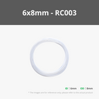 6x8mm Transparent 2m (1PCS) - RC003