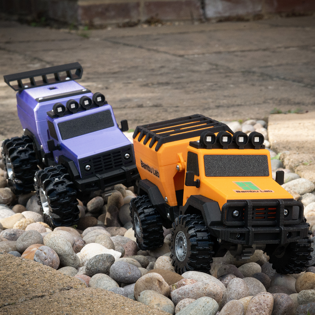 Garden Races - CyberBrick 4×4 RC Truck