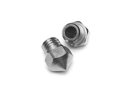 Micro Swiss Plated Wear Resistant MK10 Nozzle 0.6mm
