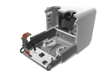 UltiMaker Print Head Front Fan Bracket Assembly