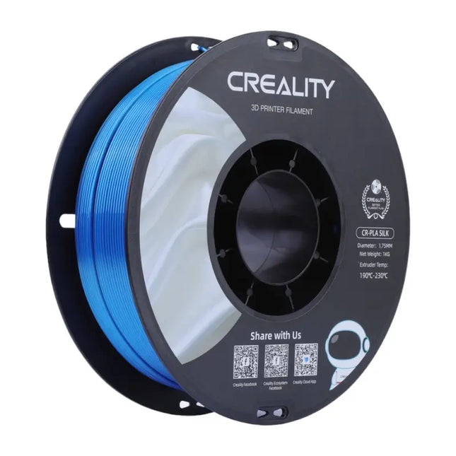 Filamento PLA Silk blu Creality