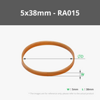 5x38mm Wide (50PCS) - RA015
