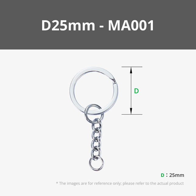 Split Ring Keychain (10pz)