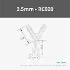 3.5mm Y Splitter (5PCS) - RC020