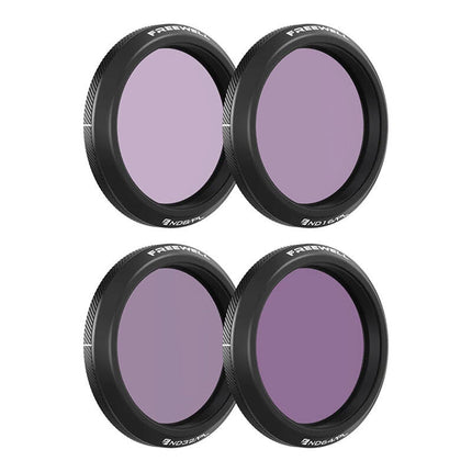 Set 4 Filtri ND/PL Freewell per DJI Osmo Action 5 Pro