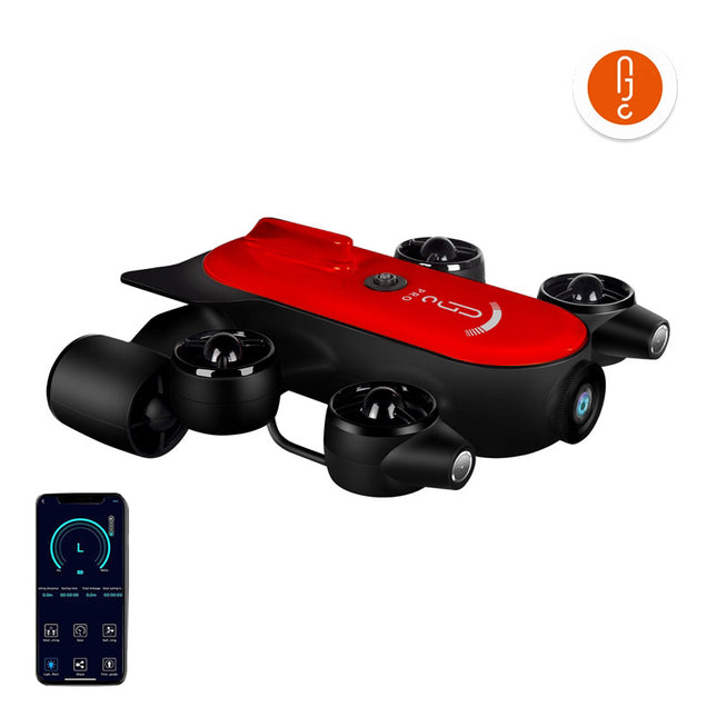 Geneinno T1-Pro 150m Drone Subacqueo 4K UHD