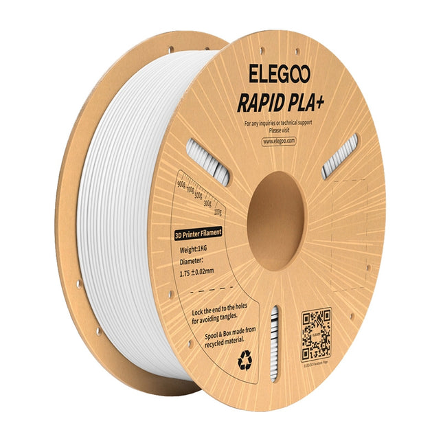 ELEGOO Filamento Rapid PLA+ bianco