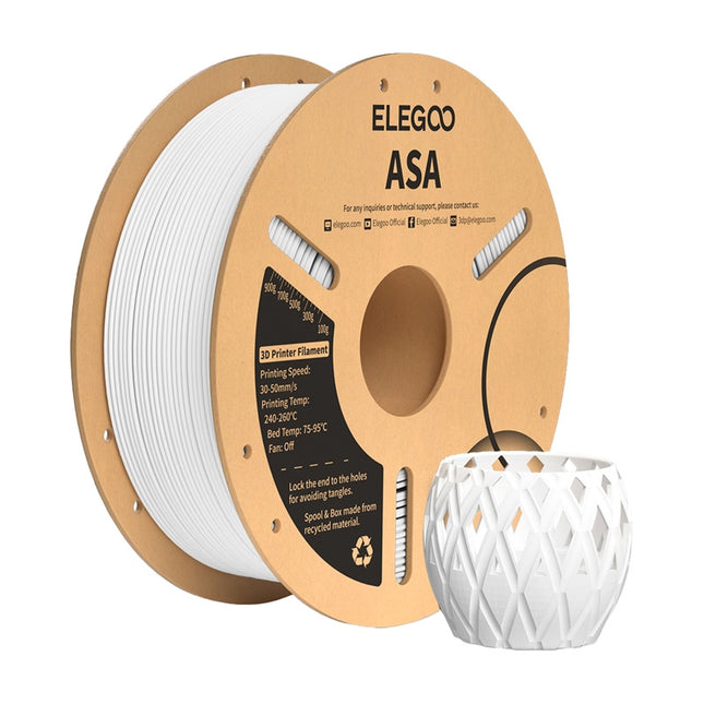 ELEGOO Filamento ASA Bianco