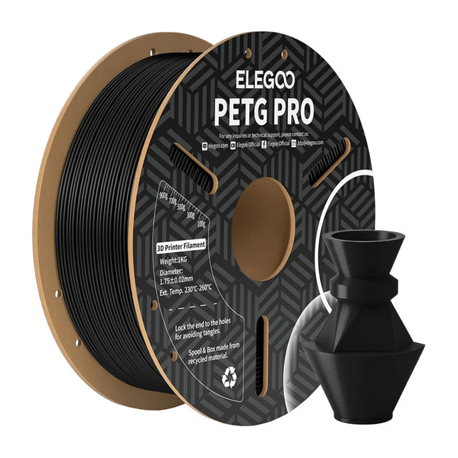 ELEGOO Filamento PETG Pro Nero