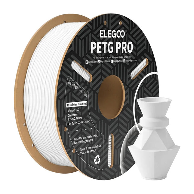 ELEGOO Filamento PETG Pro Bianco