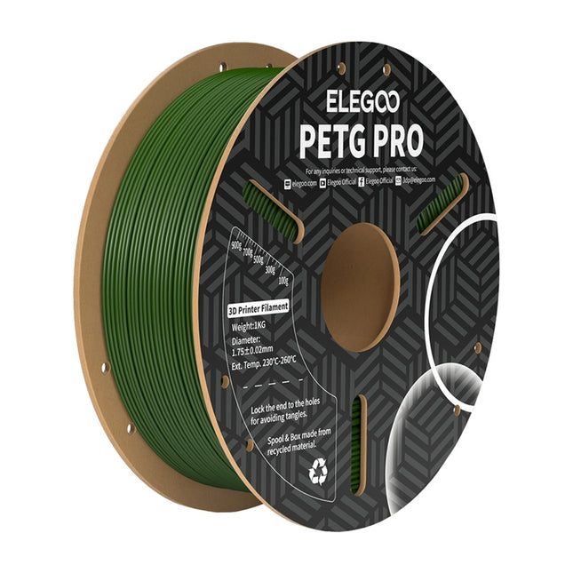 ELEGOO Filamento PETG Pro Verde Oliva