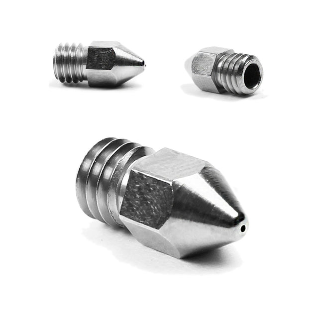 Micro Swiss Plated Wear Resistant Nozzle for Zortrax