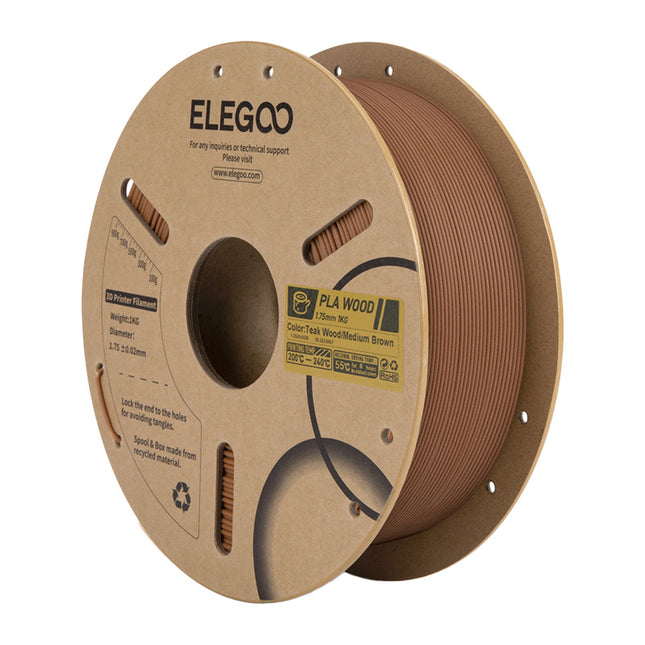 ELEGOO Filamento PLA Legno Indian Oak