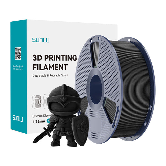 Sunlu PLA+ 1.75mm 1kg - Nero
