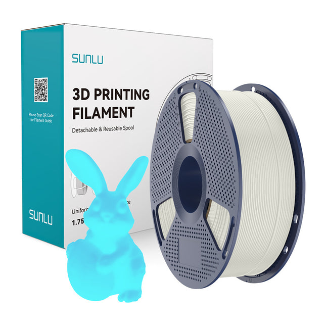 Sunlu PLA Glow-in-the-Dark Bianco e Blu