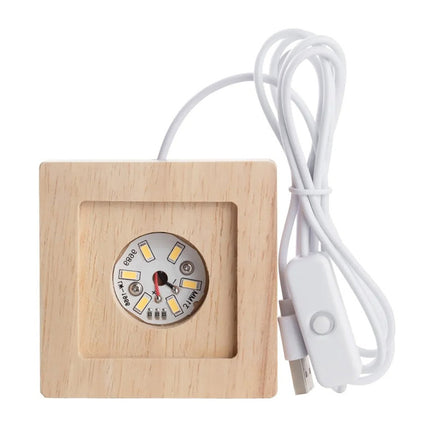 LED base per K9 xTool cube rettangolare