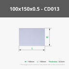 100x150x0.5 mm (2PCS) - CD013