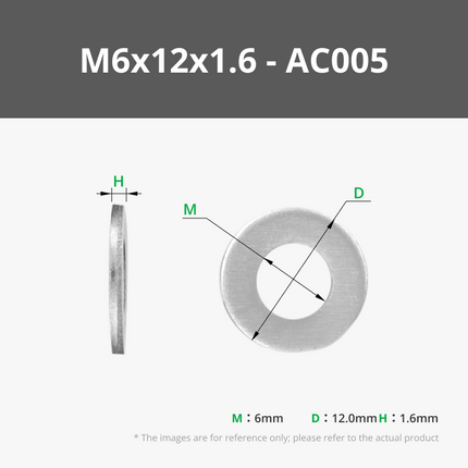 M2 - M3 Carbon Acciaio Piatto Rondella