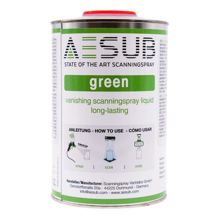 AESUB Green - Scanning Spray - 1000 ml