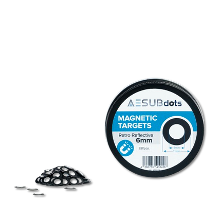 AESUBdots HIGH RETRO Magnetic 6 mm