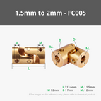 1.5mm to 2mm Universal Joint (4PCS) -FC005