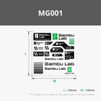 Bambu Lab Stickers - MG001