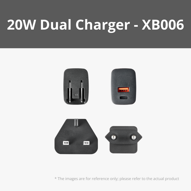 20W Dual Port Fast Charger(1pz)