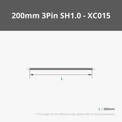Cavo con 3Pin SH1.0 Connectors (2pz)
