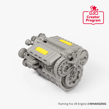Flaming Fox V8 Engine Kit