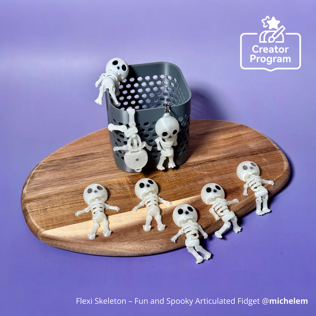 Flexi Skeleton – Fun e Spooky Articulated Fidget