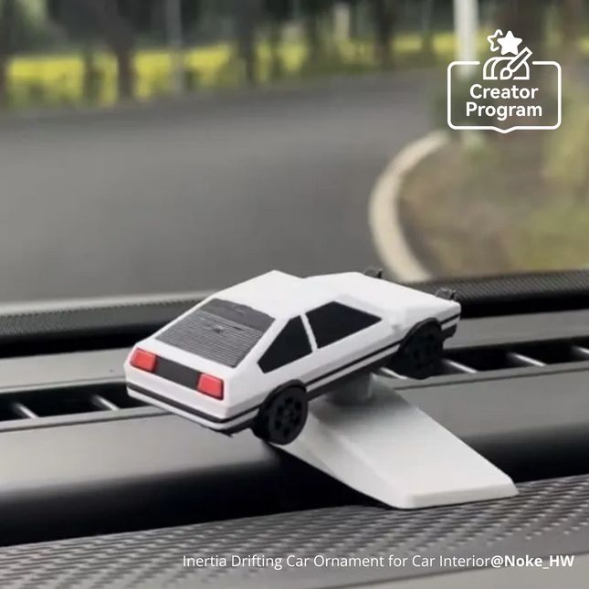 Inertia Drifting Car Ornament per Car Interior