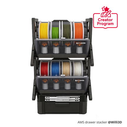 AMS drawer stacker