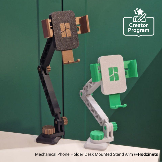 Mechanical Phone Supporto Desk‑Mount Arm