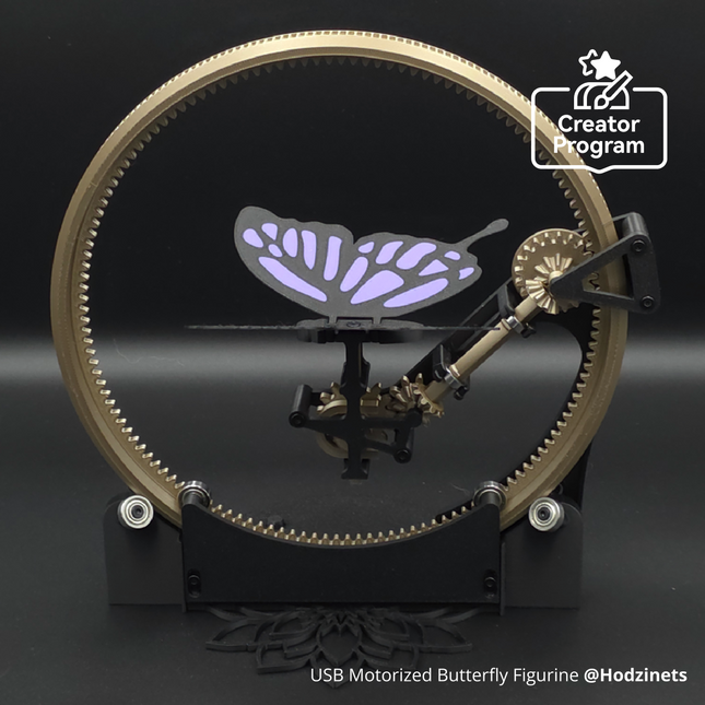 USB Motorized Butterfly Figurine