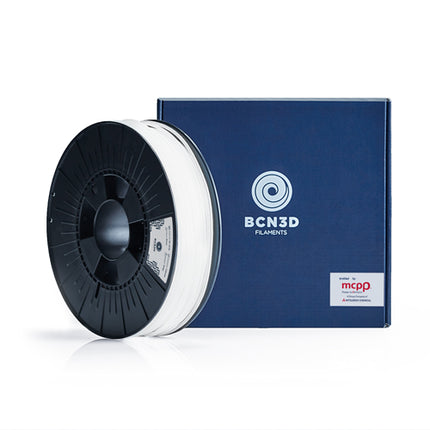 BCN3D Filamente PET-G – 2,85 mm – 2,3 kg – Weiß