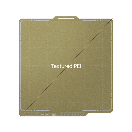 BIQU Panda Build Plate for Bambu Lab Double Sided Textured PEI