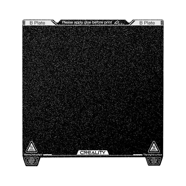 Creality K1 Max piano PEI con adesivo magnetico 315x310mm - 4004090105