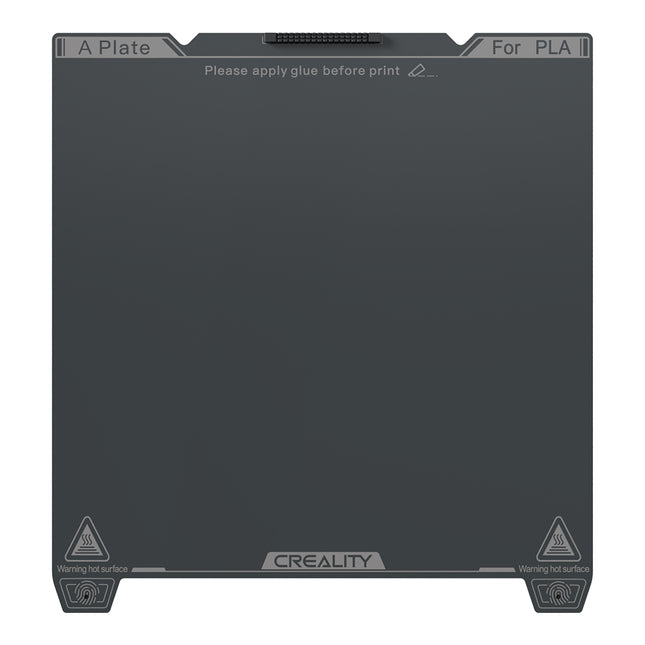 Creality K1C piano PEI liscio senza adesivo magnetico 235x235mm - 4004090122
