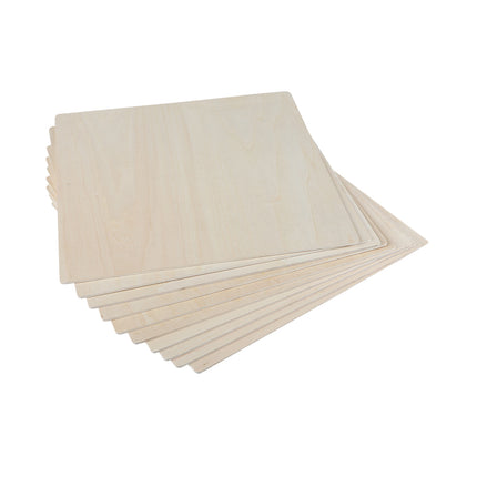 Creality Falcon Basswood Plywood Sheets 200x200x3mm - 10pcs