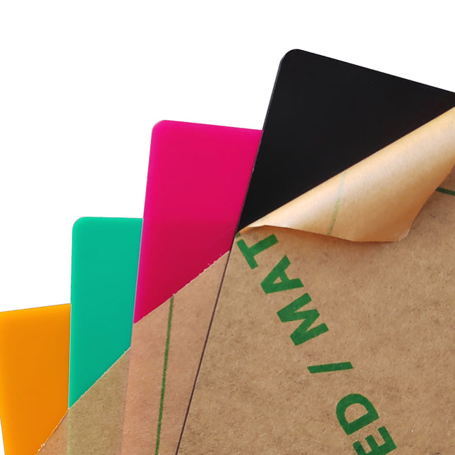 Creality Falcon Frosted Colorful Acrylic Sheets 300x300x3mm - 10pcs