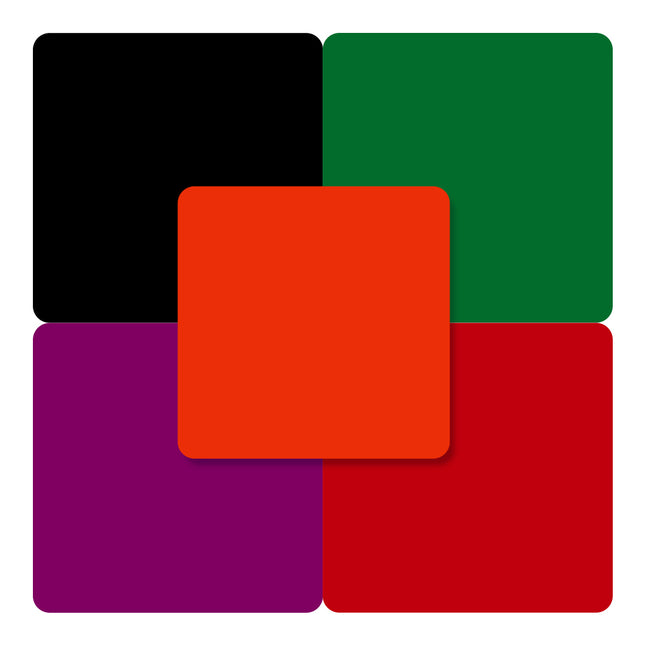 Creality Falcon Series Frosted Colorful Acrylic Sheets 200 x 200 x 3mm - 10pcs