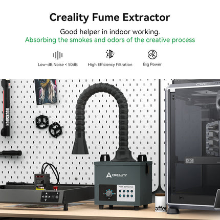 Creality Fume Extractor – Dunstabzug für 3D-Drucker und Laser