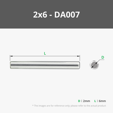 D2 Inox Acciaio Dowel Pin