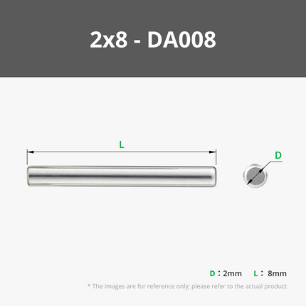 D2 Inox Acciaio Dowel Pin