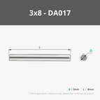 3x8 mm (20PCS) - DA017