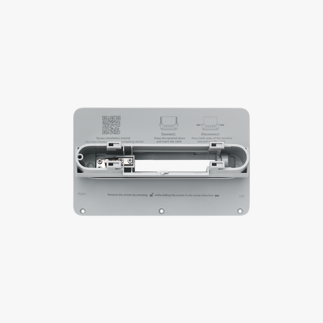 Display Posteriore Alloggiamento con Cerniera - X1 Series
