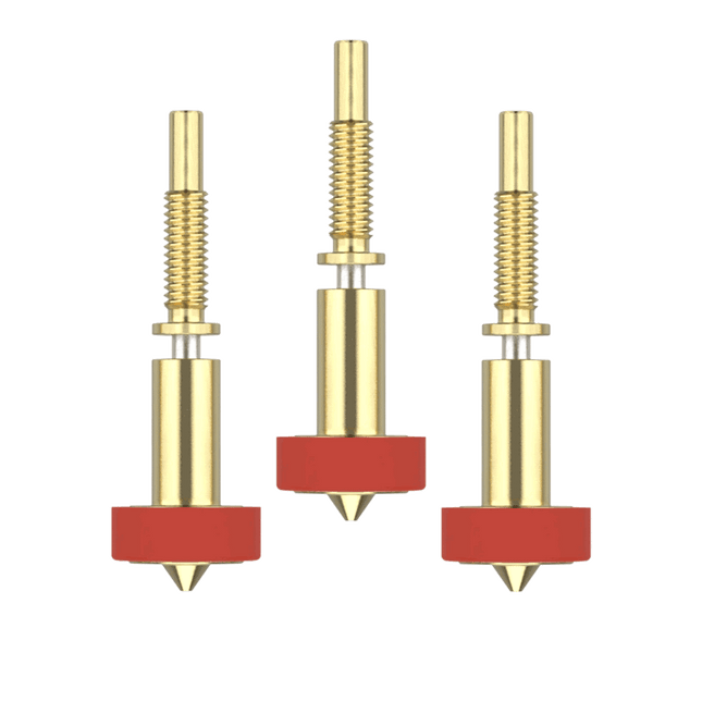 E3D RapidChange Revo™ Brass 1.75mm 0.4mm Triple Nozzle Pack