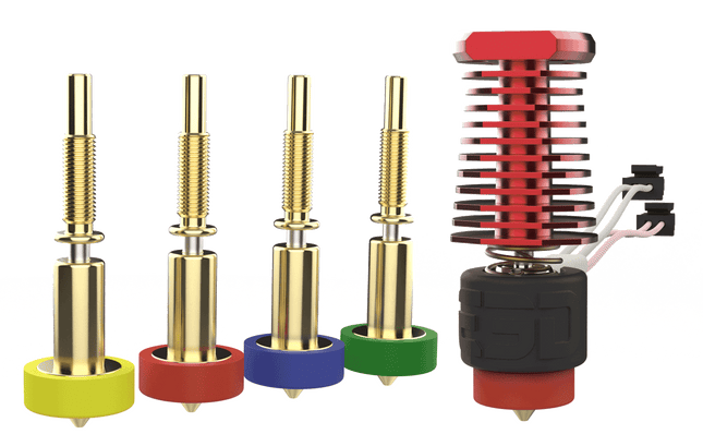 E3D RapidChange Revo Voron - 1.75mm, 12V Fully Loaded Nozzle Kit