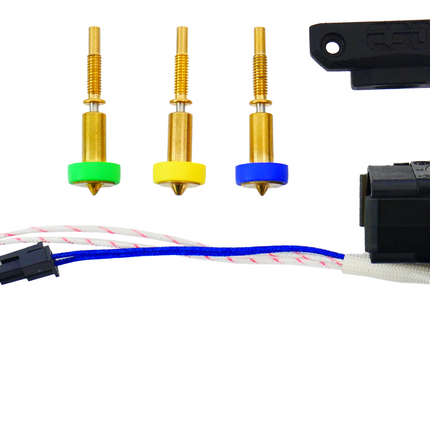 E3D Revo Micro Hotend with LGX Adaptor - 24V - Fully Loaded Nozzle Kit